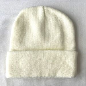 Cream Beanie
